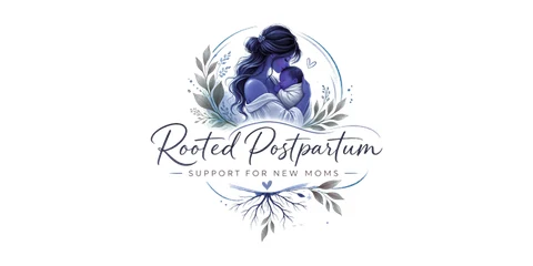Rooted Postpartum logo