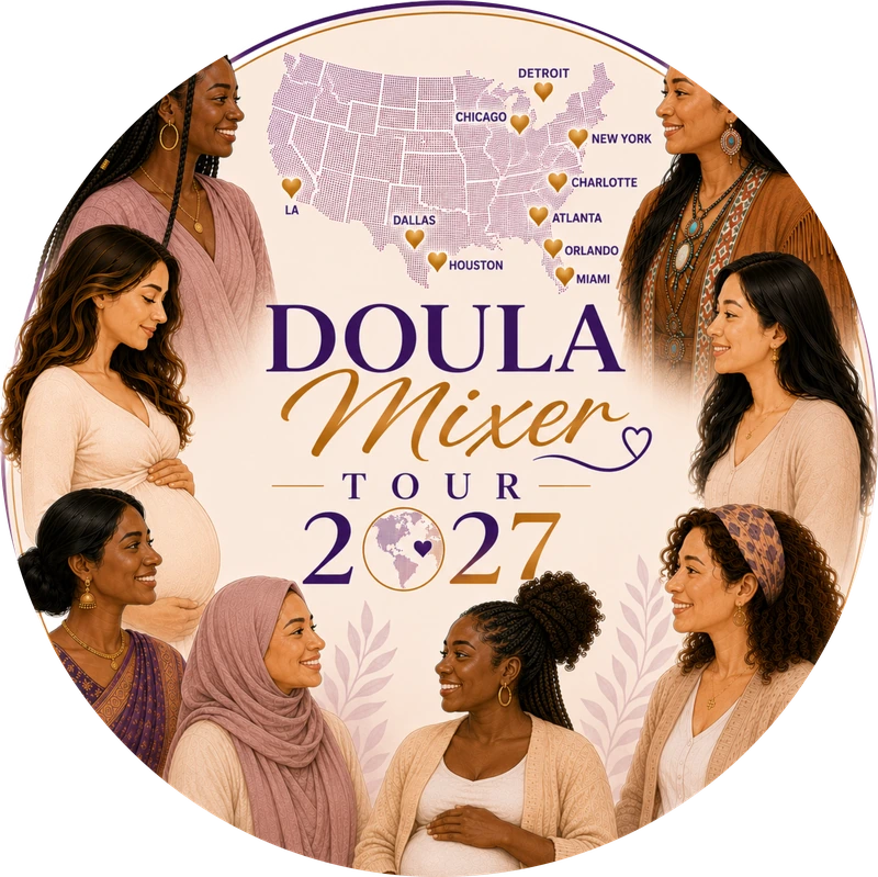 Doula Mixer Tour badge