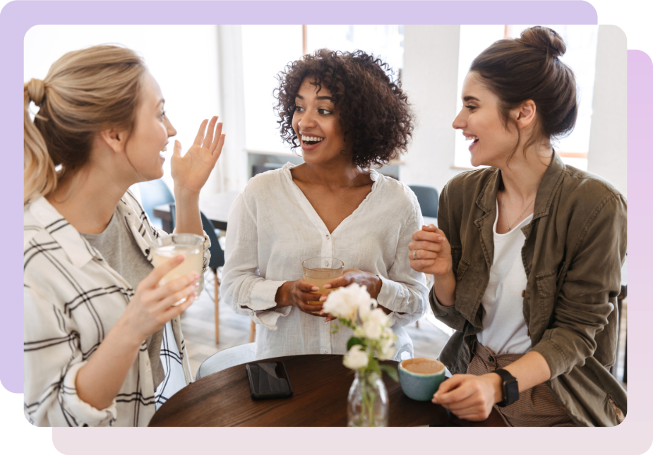 3 Women Chatting